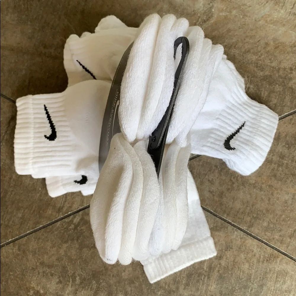 NIKE EVERYDAY COTTON CUSHIONED ANKLE 6 pairs socks